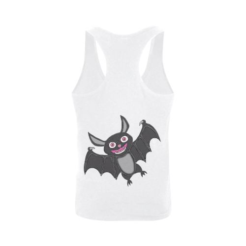 Cute Halloween Bat Men's I-shaped Tank Top (Model T32)
