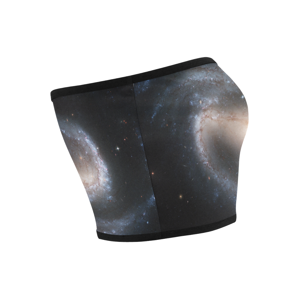 Barred spiral galaxy NGC 1300 Bandeau Top