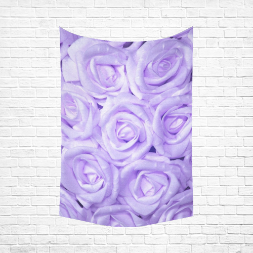 gorgeous roses E Cotton Linen Wall Tapestry 60"x 90"