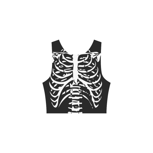 Halloween Costume - Skeleton Bones Atalanta Sundress (Model D04)