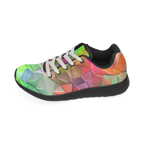 Summer Time Colors by Nico Bielow Men’s Running Shoes (Model 020)