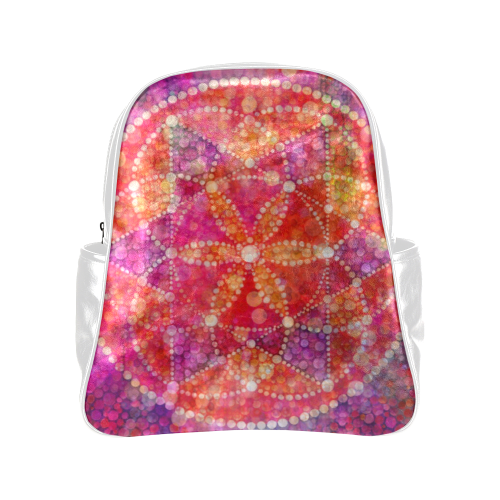 Magical Mandala Multi-Pockets Backpack (Model 1636)