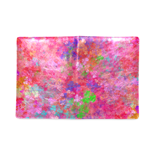 The Pink Party Colorful Splash Custom NoteBook B5