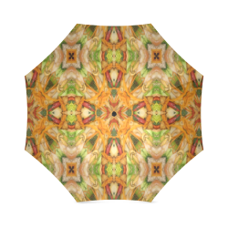 Shrimp, Broccoli and Rice Foldable Umbrella (Model U01)