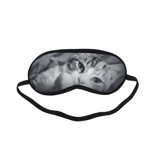 "Classic Cat in Black and White" Sleep Mask Sleeping Mask