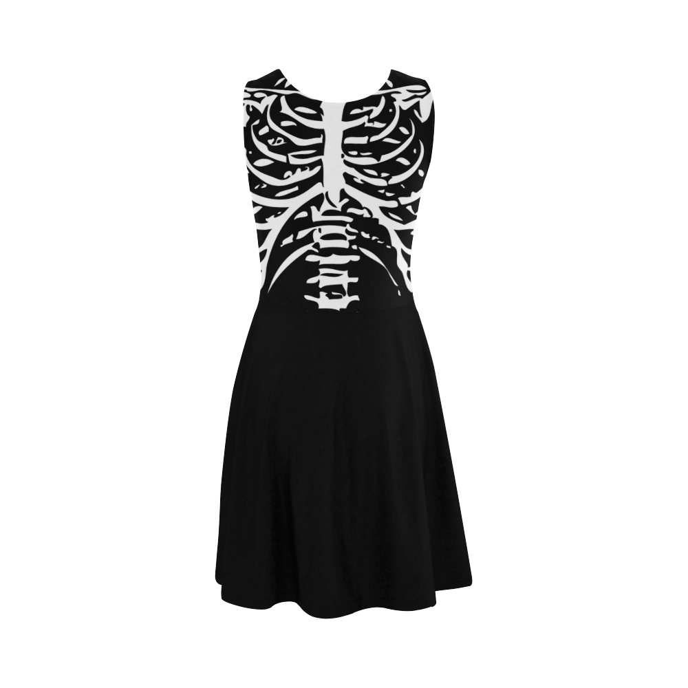 Halloween Costume - Skeleton Bones Atalanta Sundress (Model D04)