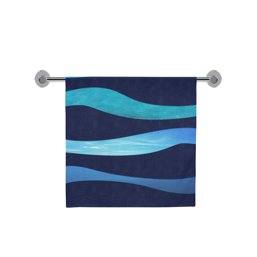 ocean blue Bath Towel 30"x56"