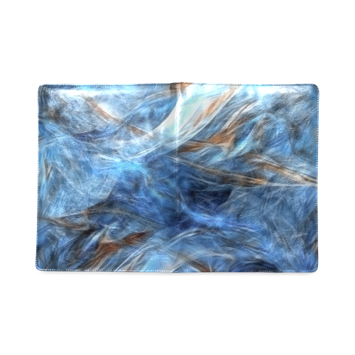 Blue Colorful Abstract Design Custom NoteBook B5