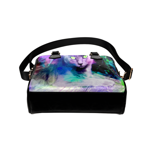 "Lavender Smoke" Shoulder Bag Shoulder Handbag (Model 1634)