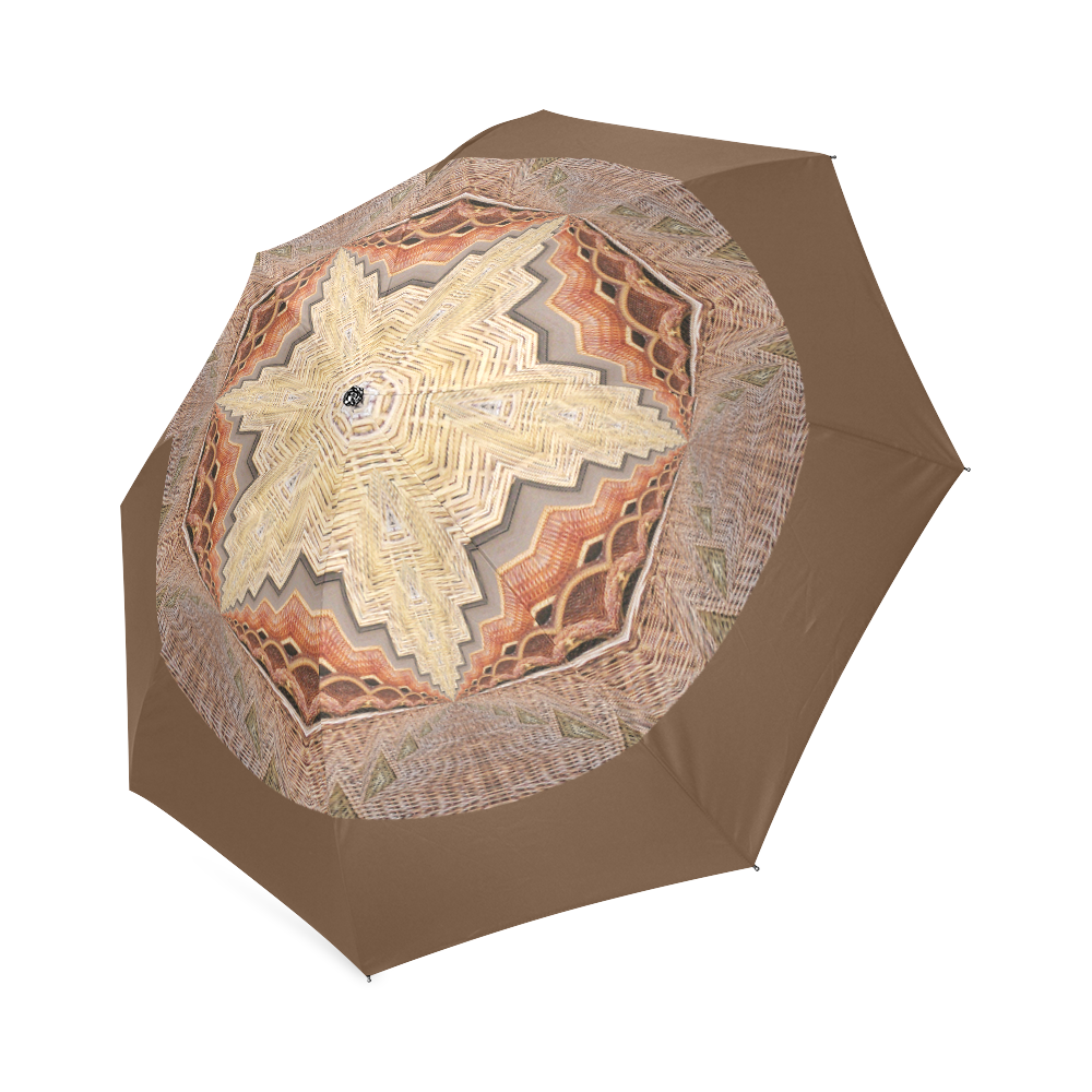 Basket Mandala Umbrella Foldable Umbrella (Model U01)