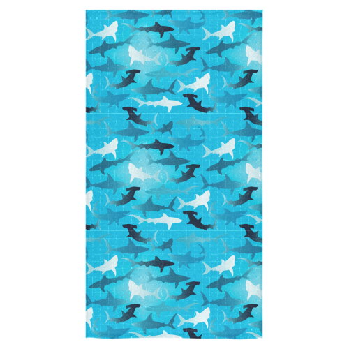 sharks! Bath Towel 30"x56"