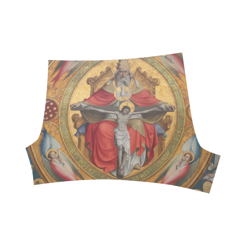 Jesus on Cross Briseis Skinny Shorts (Model L04)