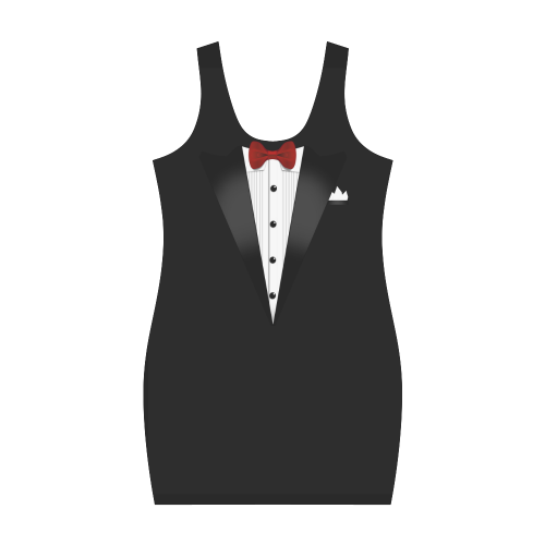 Tuxedo Costume Medea Vest Dress (Model D06)