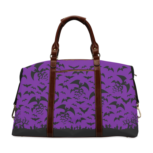 batsashnanapurpLOTSmoareeeek Classic Travel Bag (Model 1643)
