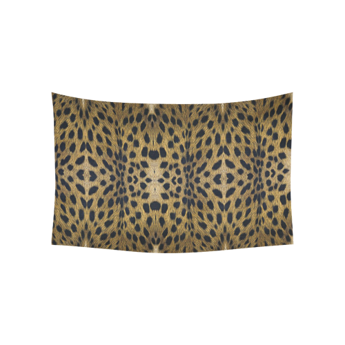 Leopard Texture Pattern Cotton Linen Wall Tapestry 60"x 40"