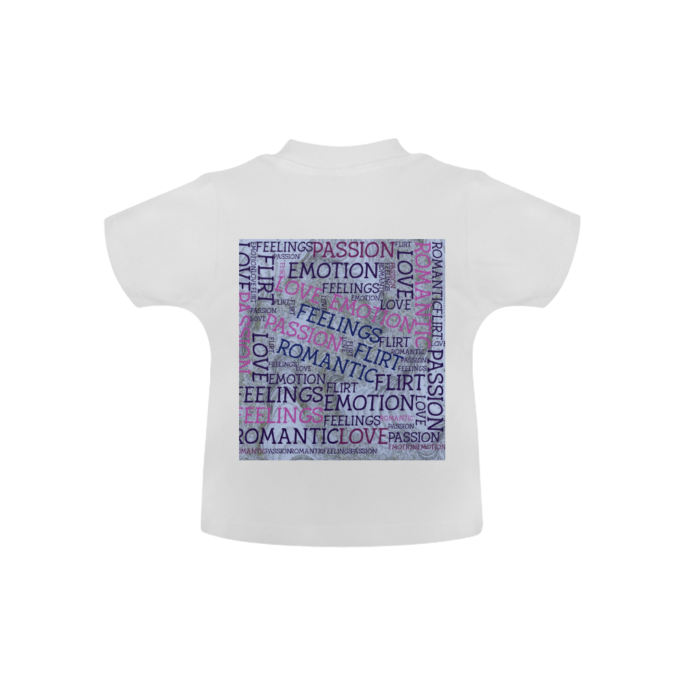 made of words,great feelings D Baby Classic T-Shirt (Model T30)