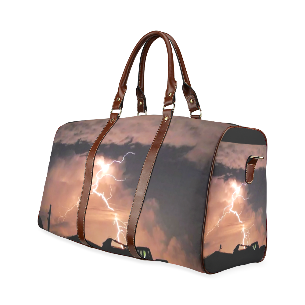 Mister Lightning Waterproof Travel Bag/Large (Model 1639)