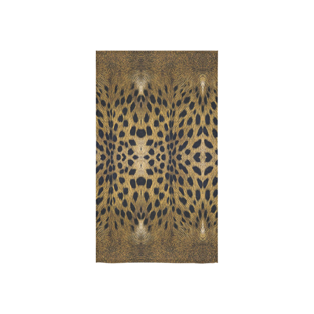 Leopard Texture Pattern Custom Towel 16"x28"