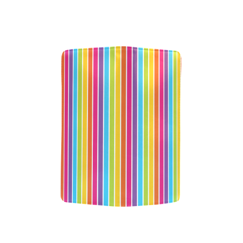 rainbow stripes Men's Clutch Purse （Model 1638）