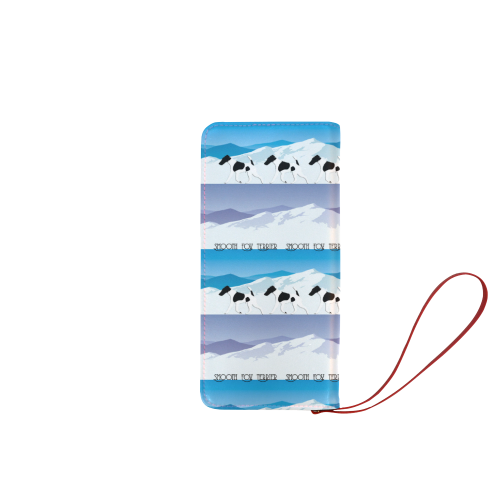 Smooth Fox Terrier Rockin The Rockies Women's Clutch Wallet (Model 1637)