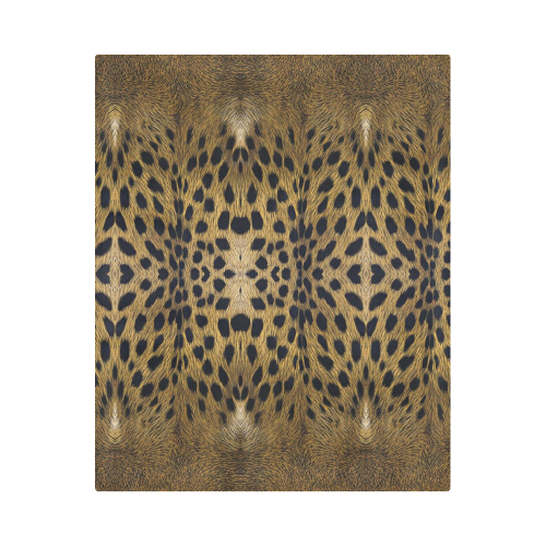 Leopard Texture Pattern Duvet Cover 86"x70" ( All-over-print)