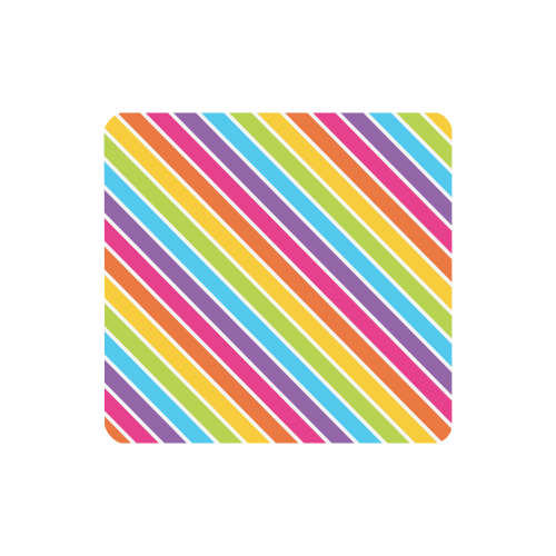 rainbow stripes Women's Clutch Wallet (Model 1637)