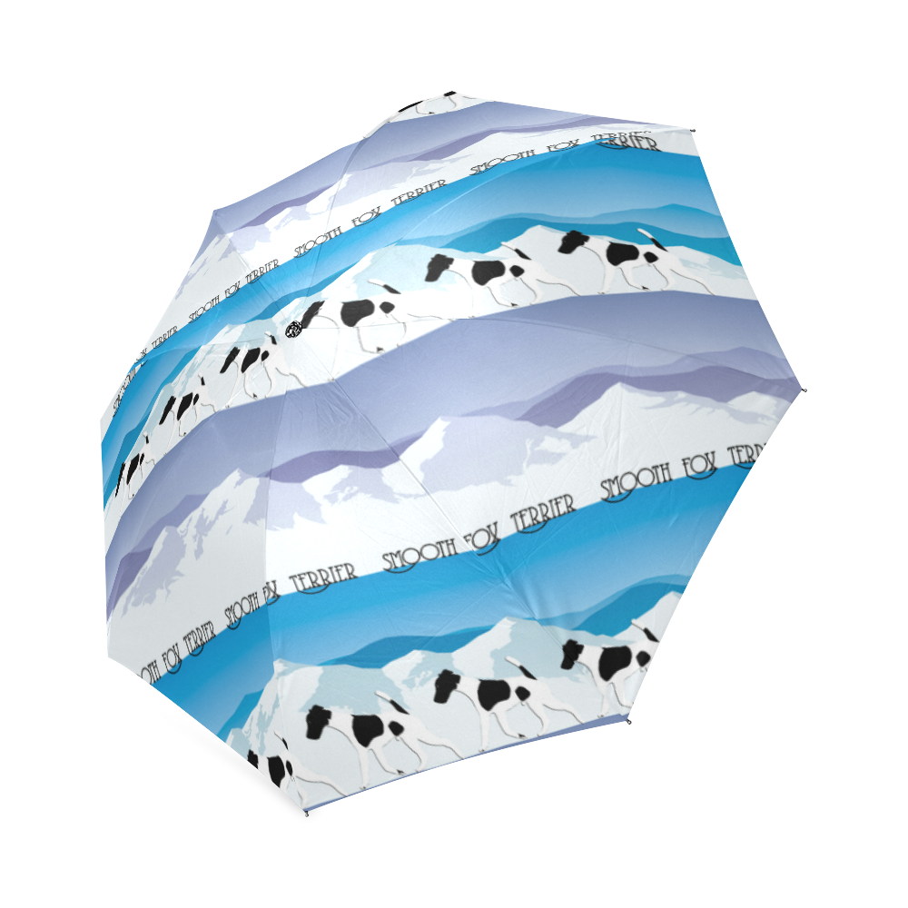 Smooth Fox Terrier Rockin The Rockies Foldable Umbrella (Model U01)