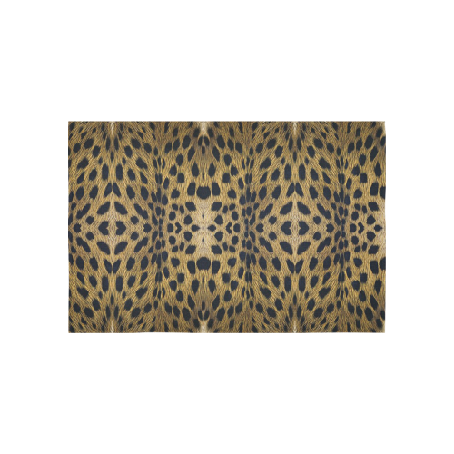 Leopard Texture Pattern Cotton Linen Wall Tapestry 60"x 40"