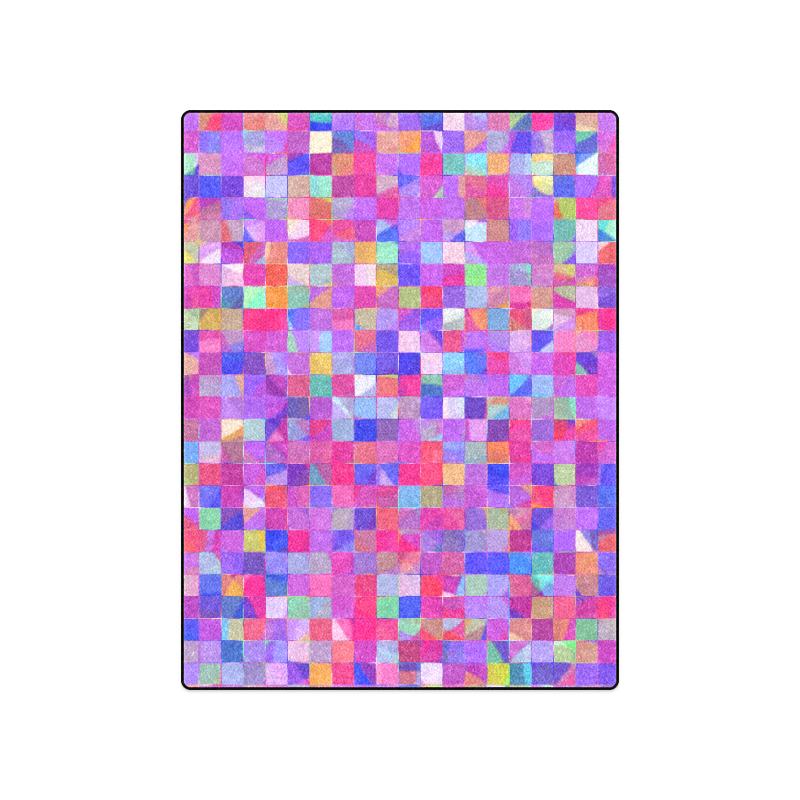 Colorful squares Blanket 50"x60"