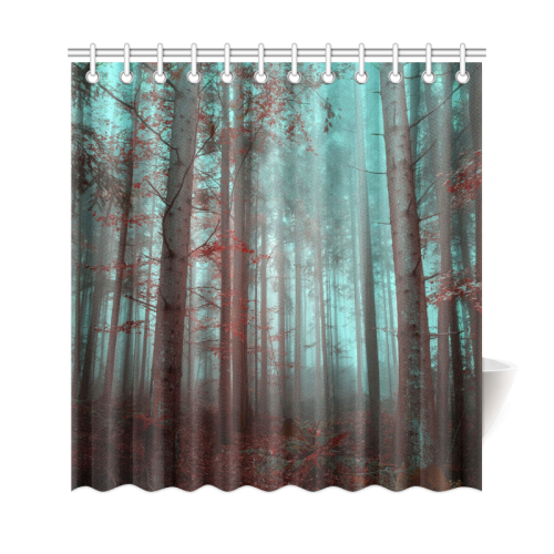 Autumn forest Shower Curtain 69"x72"