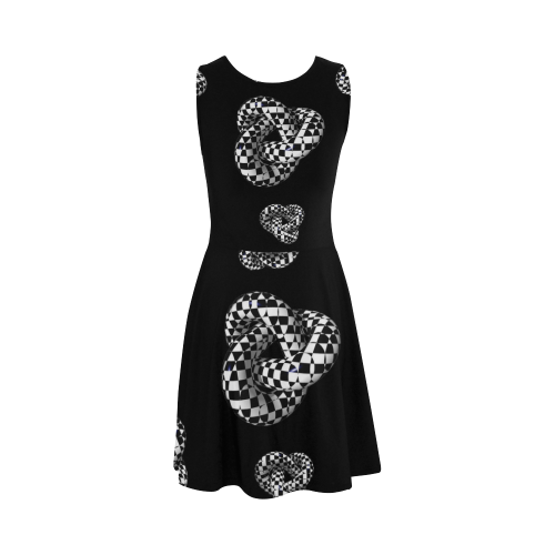 Checkered Knots by Martina Webster Atalanta Sundress (Model D04)
