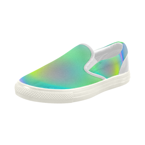 Light as a Feather Women's Slip-on Canvas Shoes (Model 019)