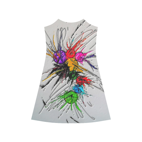 Plash (Original Paint) by Nico Bielow Alcestis Slip Dress (Model D05)
