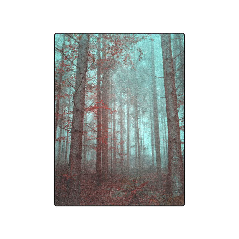 Autumn forest Blanket 50"x60"