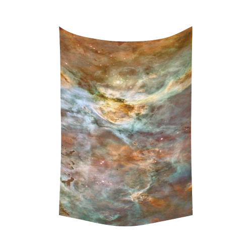 Space Dust Cotton Linen Wall Tapestry 60"x 90"