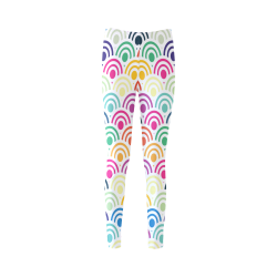 Colorful Circles II Cassandra Women's Leggings (Model L01)