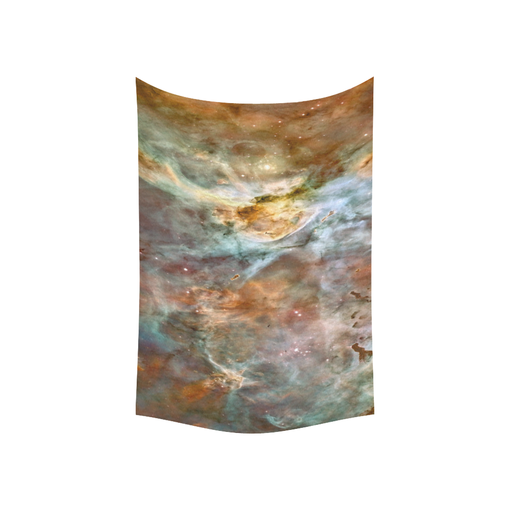 Space Dust Cotton Linen Wall Tapestry 60"x 40"