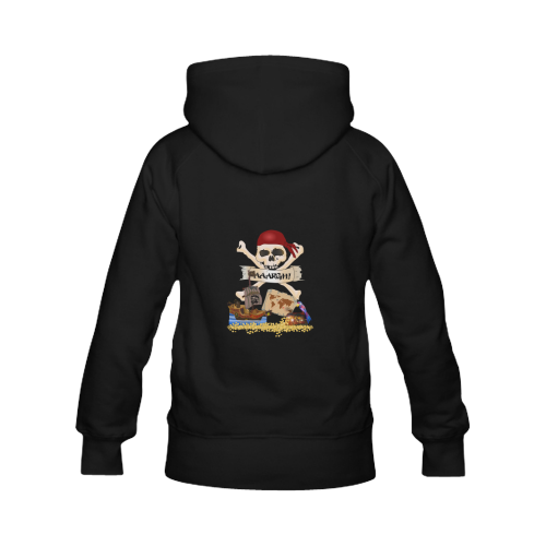 Pirate Ship, Treasure Chest and Jolly Roger Men's Classic Hoodies (Model H10)