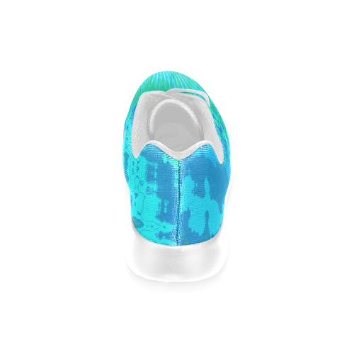 Ocean Ripple Abstract by ArtformDesigns Women’s Running Shoes (Model 020)