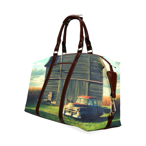 1950 Cadillac and Barn Classic Travel Bag (Model 1643)