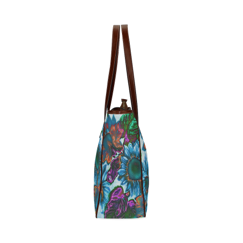 amazing neon floral 3 Classic Tote Bag (Model 1644)