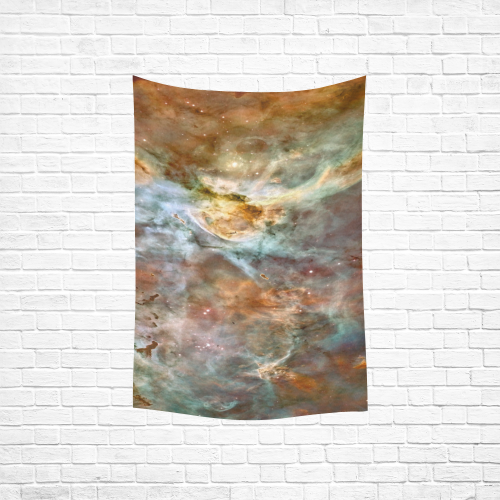 Space Dust Cotton Linen Wall Tapestry 40"x 60"