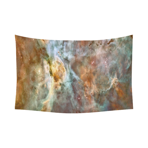 Space Dust Cotton Linen Wall Tapestry 90"x 60"