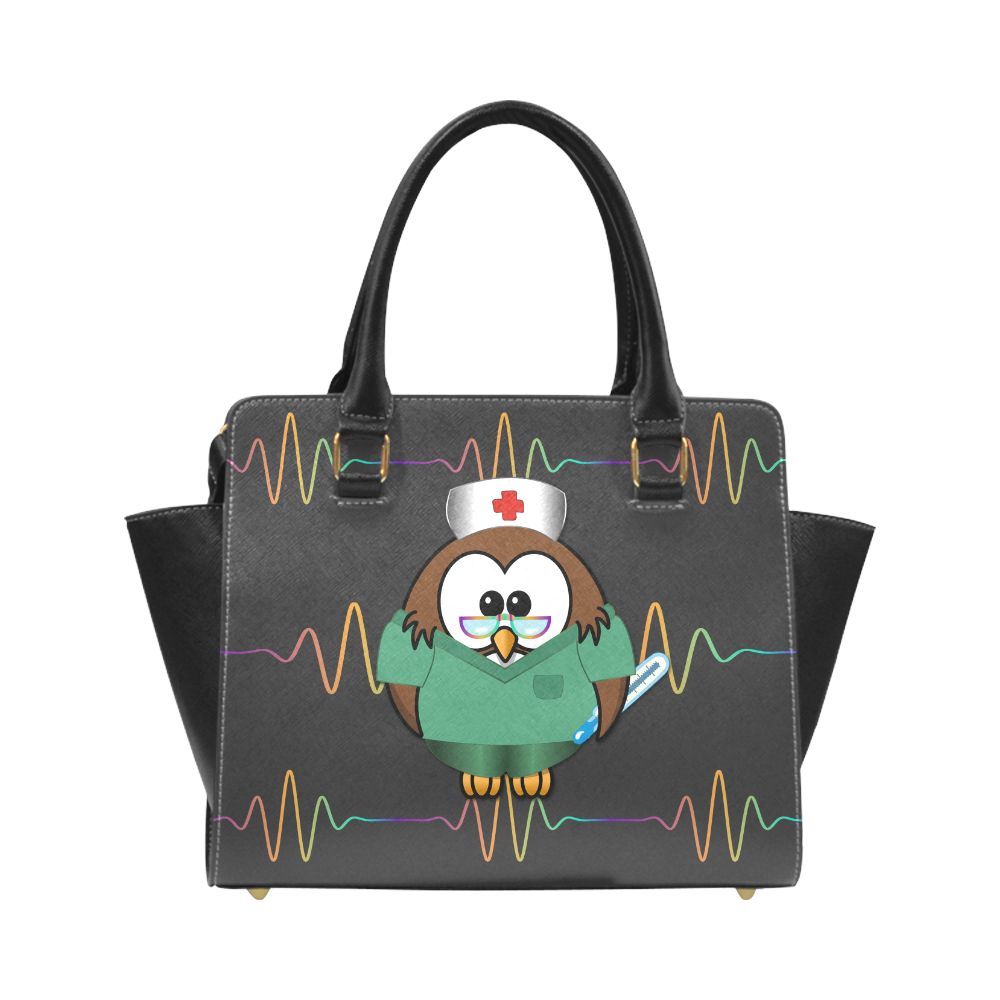 nurse owl handbag Classic Shoulder Handbag (Model 1653)