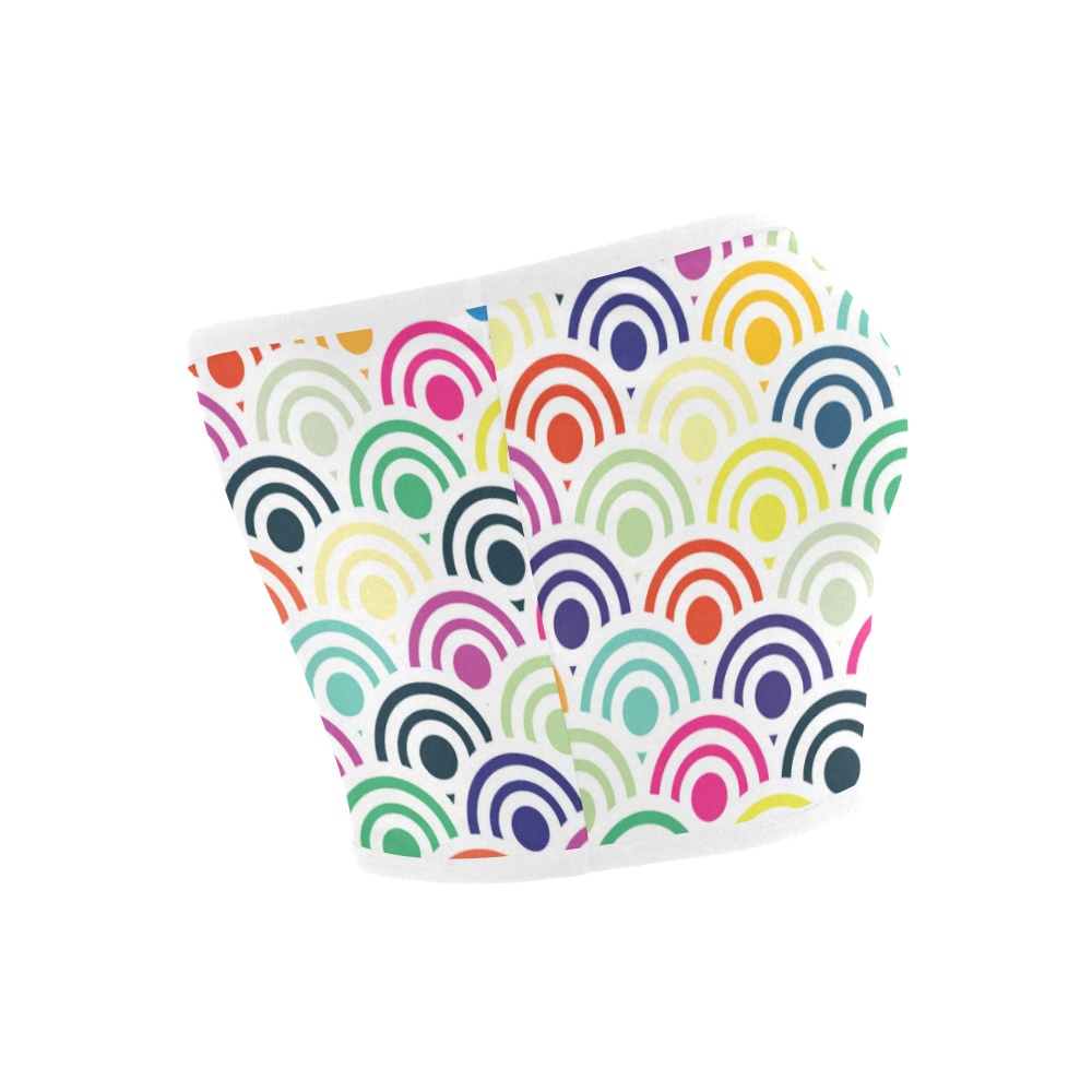 Colorful Circles II Bandeau Top