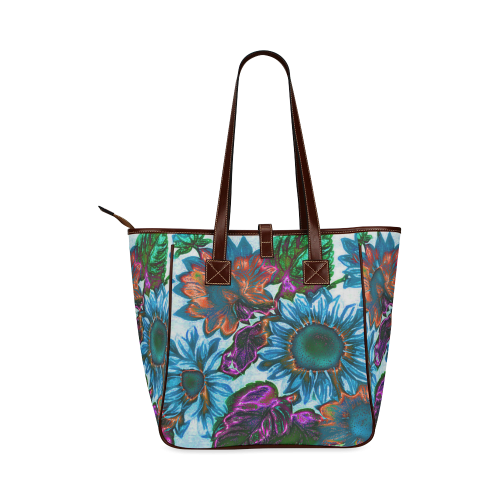 amazing neon floral 3 Classic Tote Bag (Model 1644)