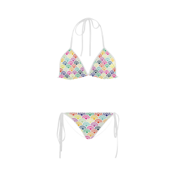 Colorful Circles II Custom Bikini Swimsuit