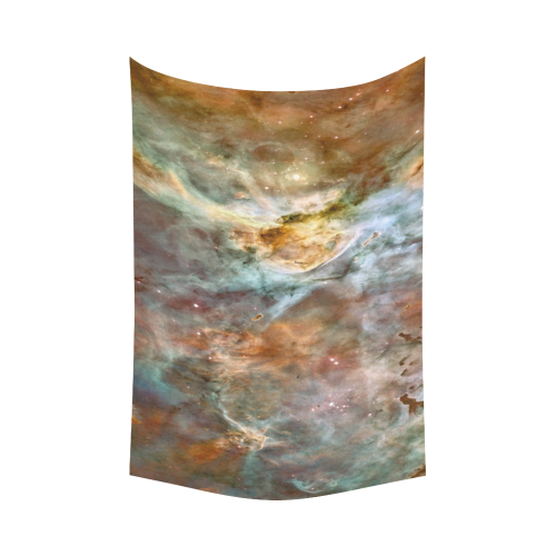 Space Dust Cotton Linen Wall Tapestry 90"x 60"