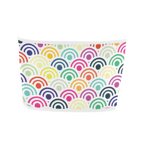 Colorful Circles II Bandeau Top