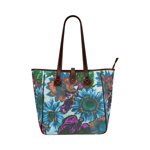 amazing neon floral 3 Classic Tote Bag (Model 1644)